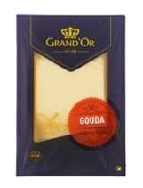 Import cheese pre-sliced Grand'Or Gouda