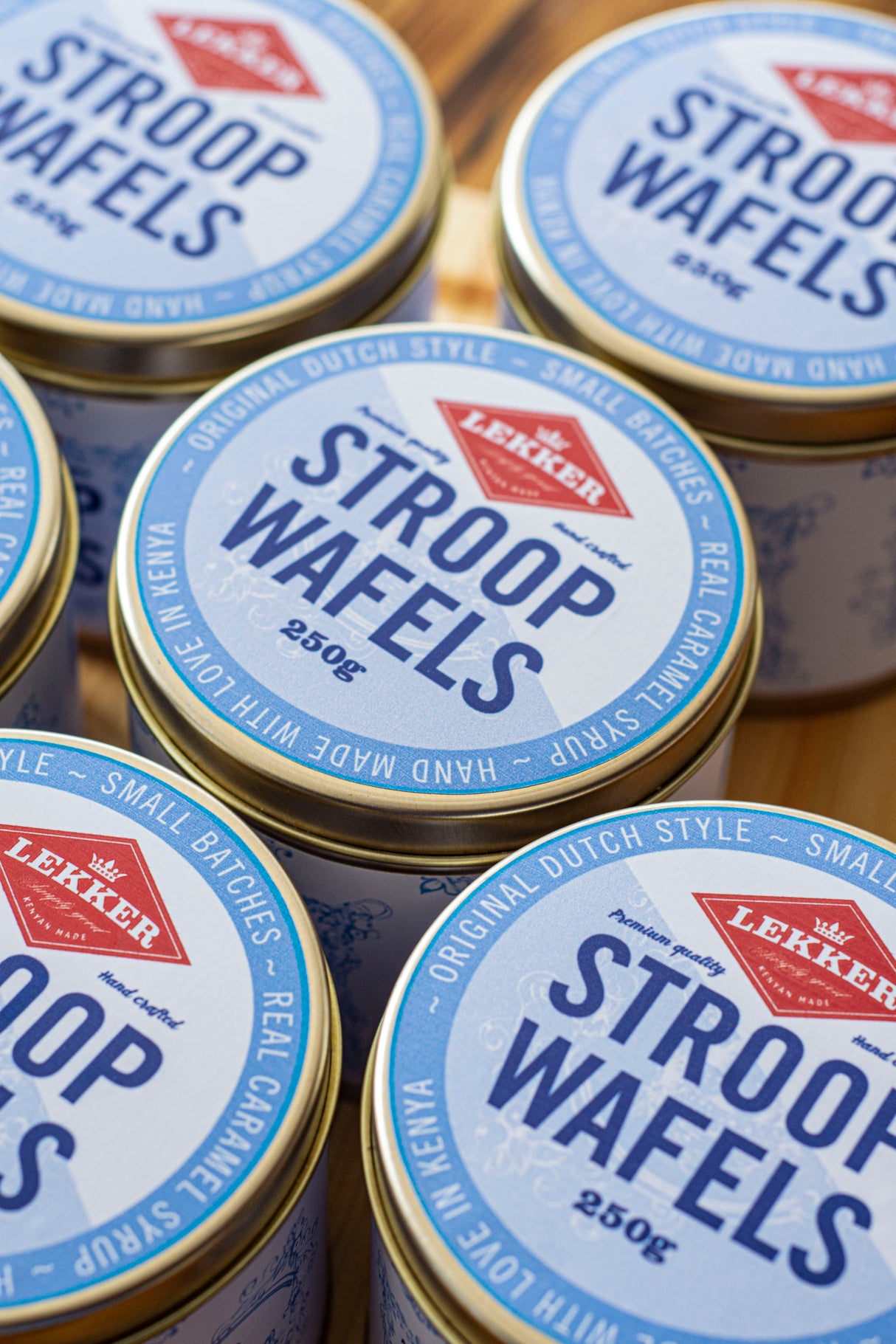 Lekker Stroopwaffles In Decorative Tin (10pcs)
