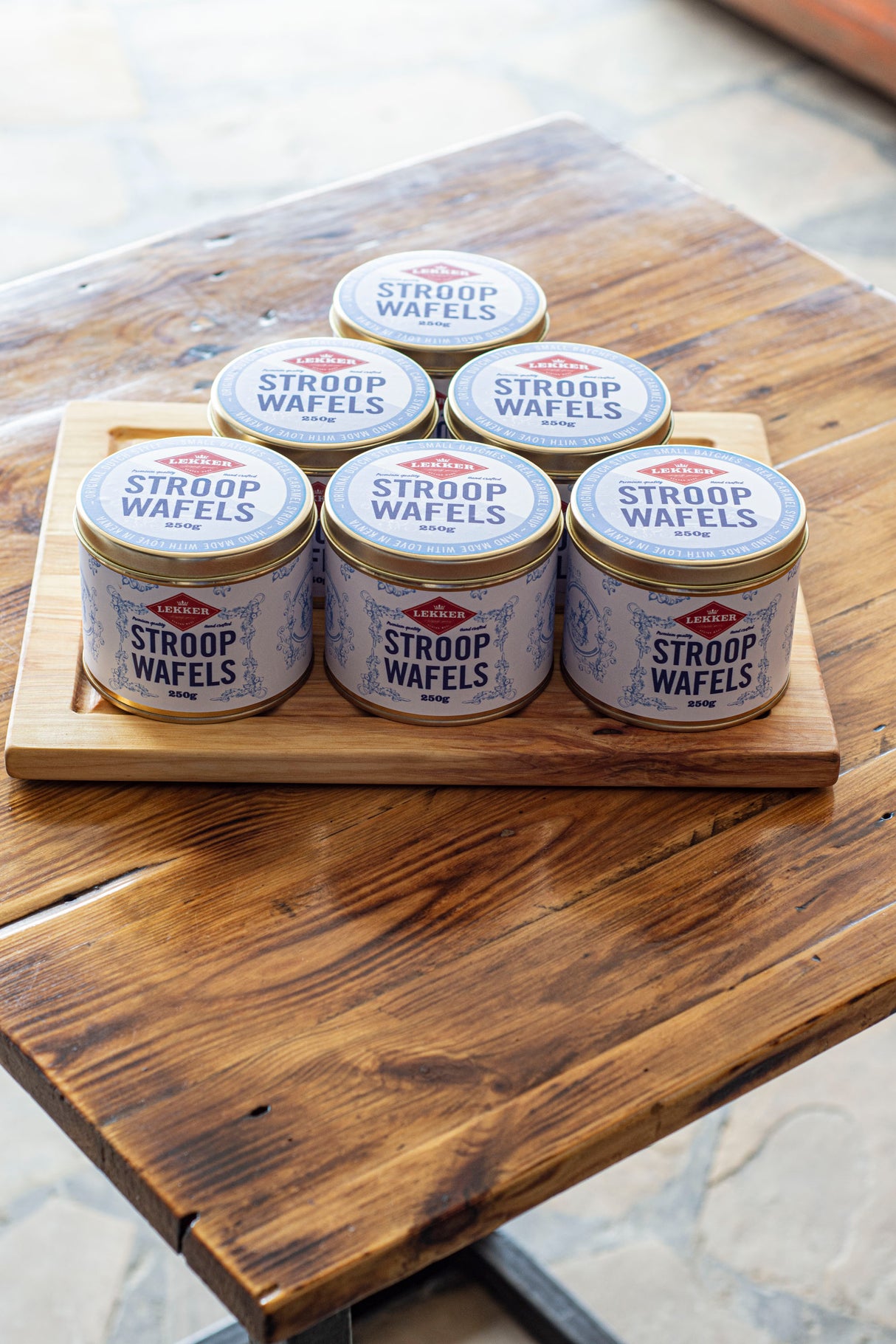 Lekker Stroopwaffles In Decorative Tin (10pcs)